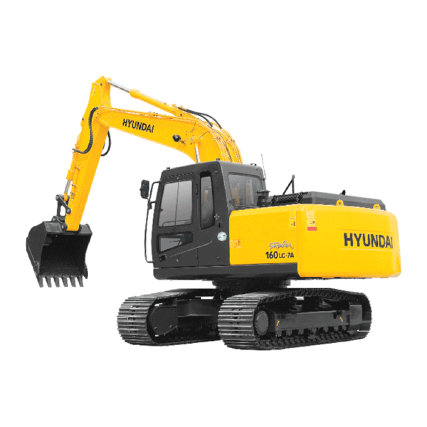 Экскаватор гусеничный Hyundai R160LC-7